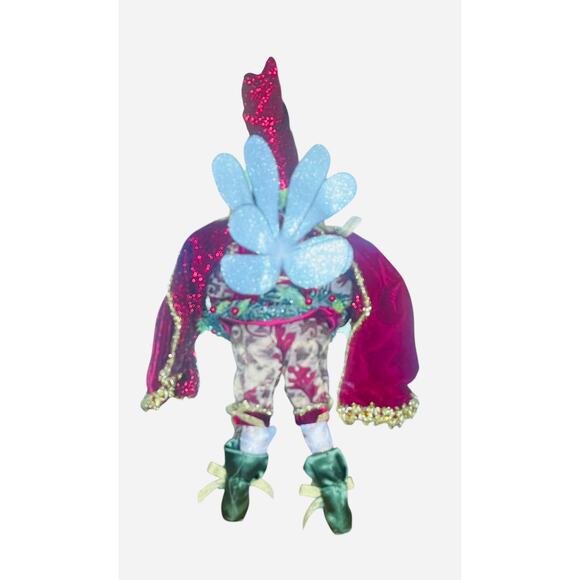 Mark Roberts 22” Fairy Posable Candlelight Crown Red Cape 51-76106 - Picture 3 of 6